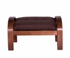 пуф Сайма  Экокожа шоколад каркас  Вишня