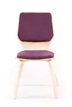 стул Бертран  Лиловый каркас  Берёза белая
