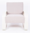 кресло Рица  Миндаль каркас  Бежевый