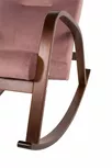 кресло-качалка Ирса  Пудровый каркас  Вишня