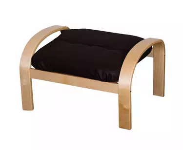 пуф Сайма  Экокожа шоколад каркас  Берёза белая