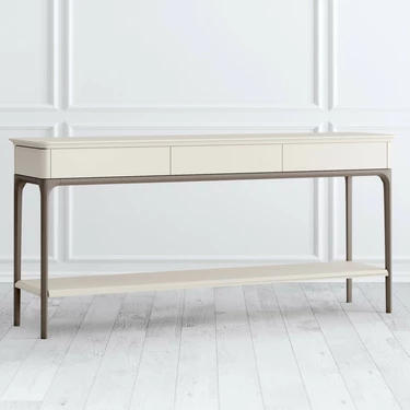 Консоль с полкой белый Pr03AT