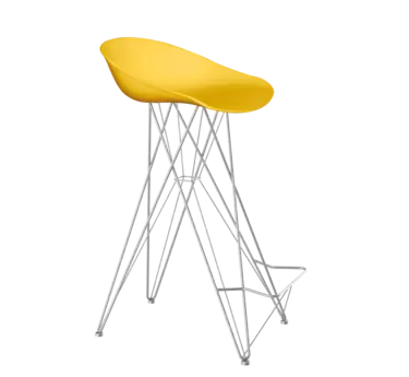 Стул барный Шенгерон SHT-ST19/S66 желтый