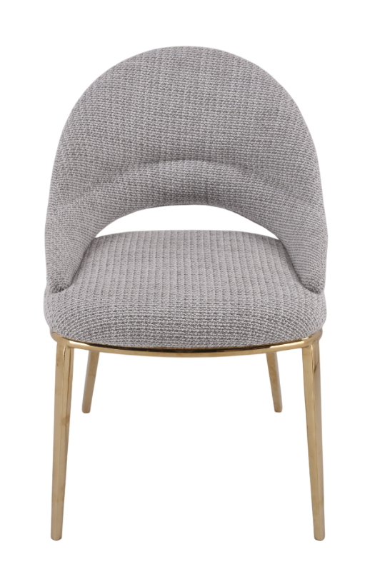 Стул обеденный Capella MC3016-BG-2, бежевый/глянцевое золото