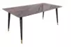 Стол обеденный Рио Гранд MC232-180BR, 180х90х76 см, коричневая керамика/черный