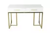 Стол-консоль Армада F-1543, 120х60х78 см, белый, золото