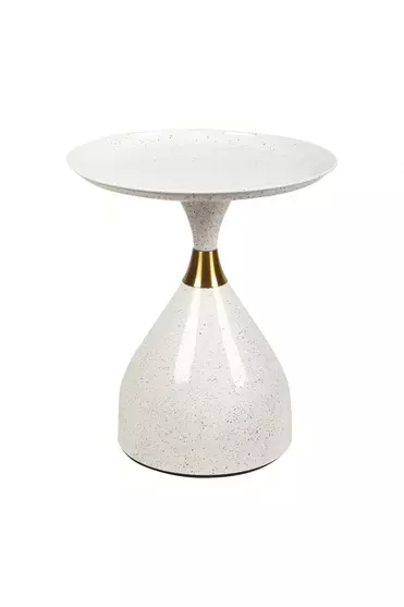 Стол журнальный Эльза SX-81, 39x54 см, белый