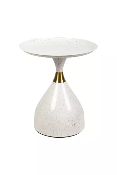 Стол журнальный Эльза SX-81, 39x54 см, белый