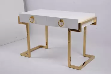 Стол-консоль Атлас МС9002-120W, 120х60х78 см, белый глянцевый