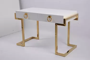 Стол-консоль Атлас МС9002-120W, 120х60х78 см, белый глянцевый