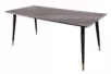 Стол обеденный Рио Гранд MC232-180BR, 180х90х76 см, коричневая керамика/черный