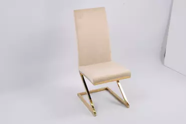 Стул обеденный Палермо MC799-BG-2, 60х46х105 см, бежевый/глянцевое золото