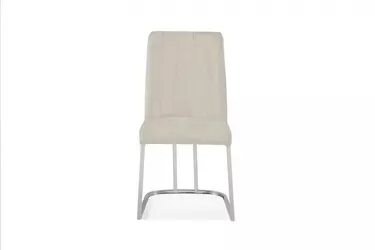 Стул обеденный Пресли DC-3024, 42х44х92, бежевый/серебро