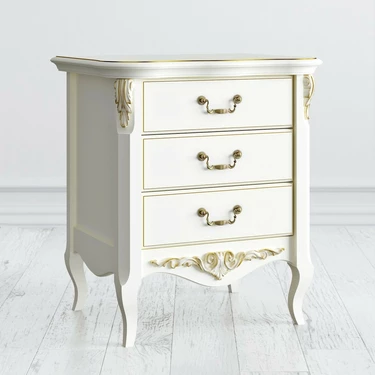 Прикроватная тумба 3 ящика 