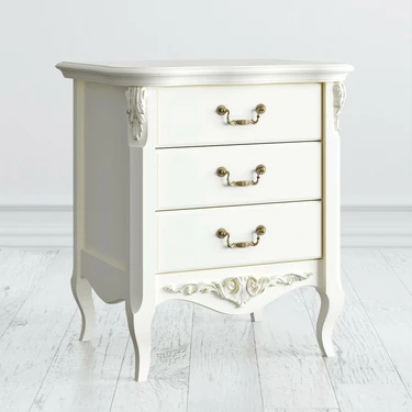 Прикроватная тумба 3 ящика 