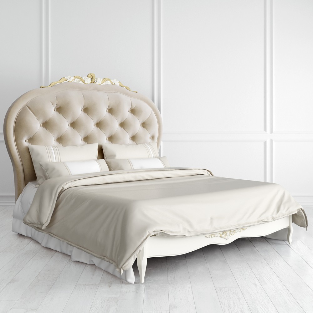 Кровать с мягким изголовьем 160*200 R516D-K02-G-B01