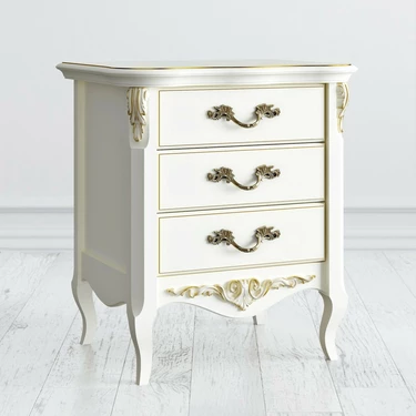 Прикроватная тумба 3 ящика 