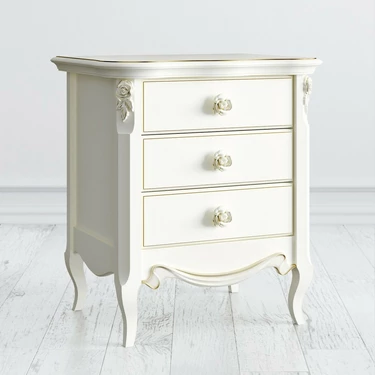 Прикроватная тумба 3 ящика 