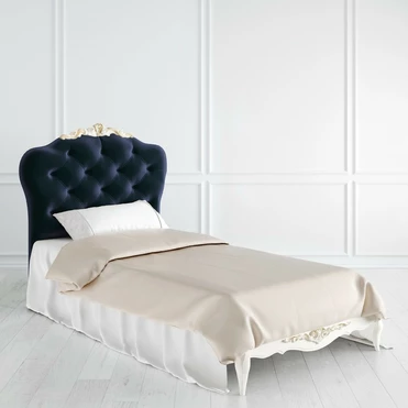 Кровать с мягким изголовьем 90*190 