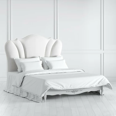 Кровать с мягким изголовьем 160*200 