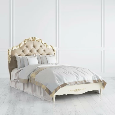 Кровать с мягким изголовьем 120*200 