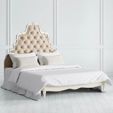 Кровать с мягким изголовьем 160*200 