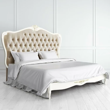 Кровать с мягким изголовьем 180*200 