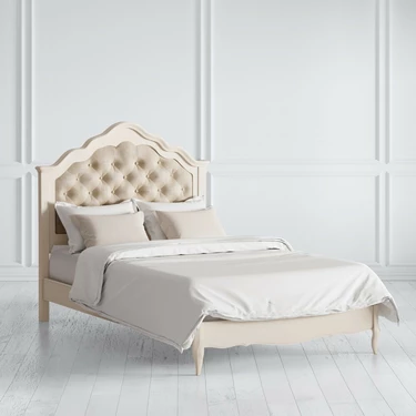 Кровать с мягким изголовьем 140*200 