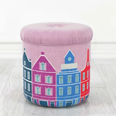 Пуф круглый 