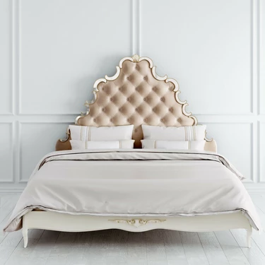 Кровать с мягким изголовьем 180*200 