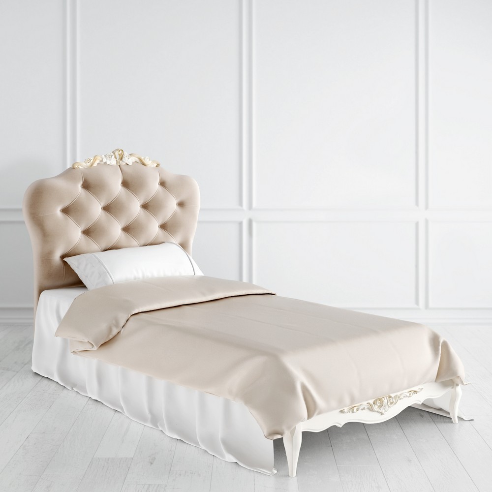 Кровать с мягким изголовьем 90*190 A509D-K02-G-B01