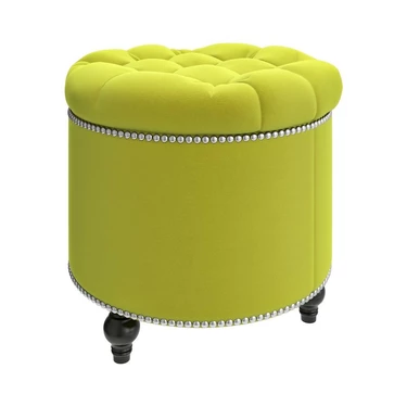 Пуф круглый открывающийся 