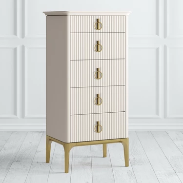 Комод узкий 5 ящиков 
