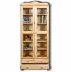 Шкаф книжный стеклянный с выдвижными ящиками Норд 113