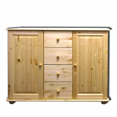 Комод с 4 ящиками из сосны Вокко 61-24