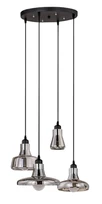 Светильник Boretto Smoke Glass Round