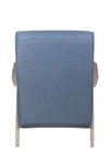 Низкое кресло Fobos blue