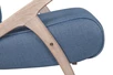 Низкое кресло Fobos blue