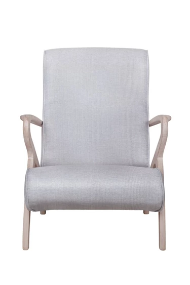 Низкое кресло Fobos light grey