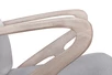 Низкое кресло Fobos light grey