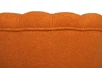 Низкое кресло ракушка Pearl Orange Boucle
