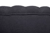 Низкое кресло ракушка Pearl Black Boucle