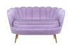 Диван ракушка Pearl Double Purple