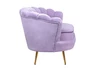 Диван ракушка Pearl Double Purple