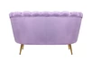 Диван ракушка Pearl Double Purple