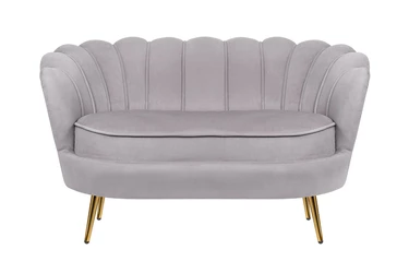 Диван ракушка Pearl Double Grey