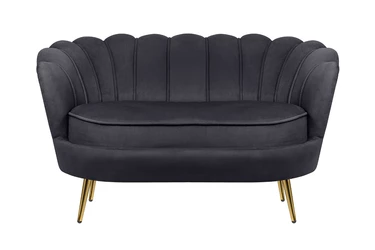Дизайнерский двухместный диван Pearl Double Black