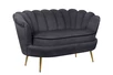 Дизайнерский двухместный диван Pearl Double Black