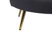 Дизайнерский двухместный диван Pearl Double Black