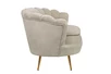 Дизайнерский двухместный диван Pearl Double Taupe